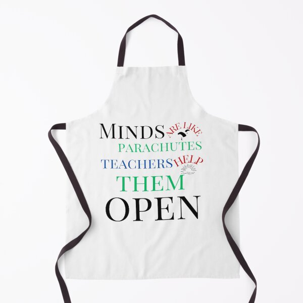 Item preview, Minds are like parachutes; teachers help them open designed and sold by JpnAvenue.
