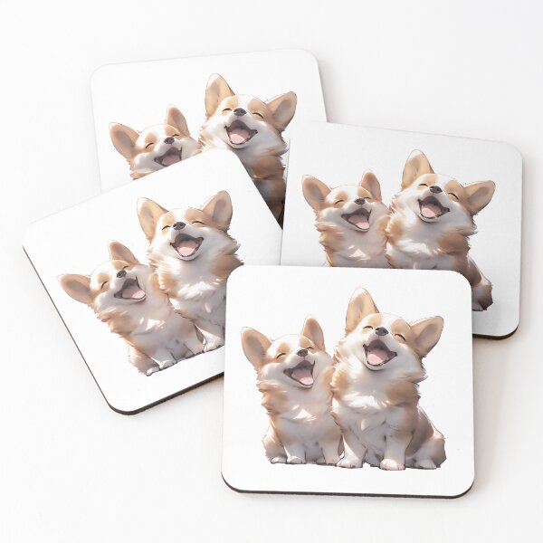 Item preview, Corgi friends designed and sold by CrittersHub.