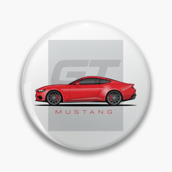 Item preview, Mustang Red GT Illustration designed and sold by blackdogshop.