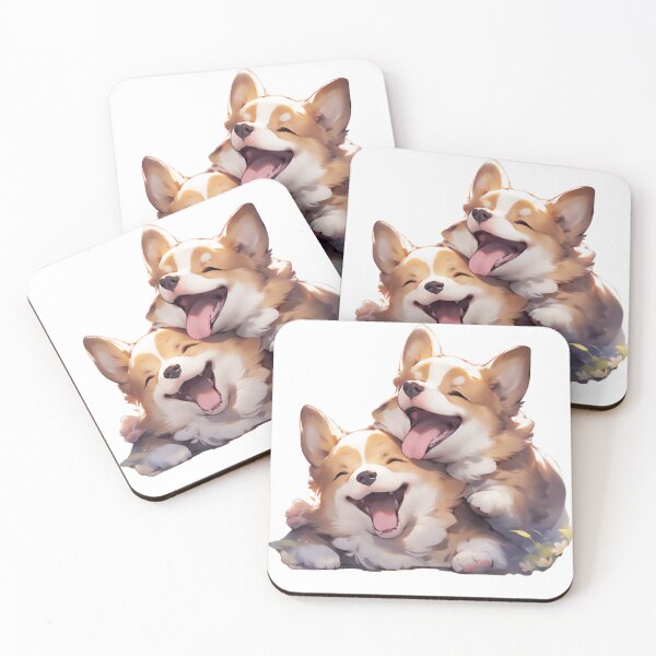 Item preview, Corgi friends designed and sold by CrittersHub.
