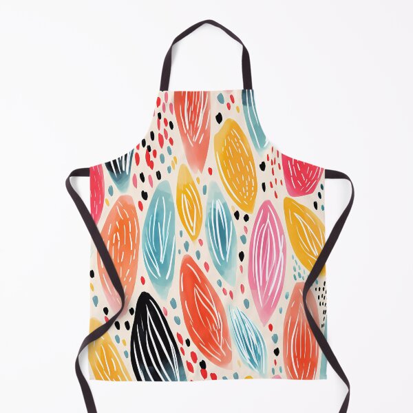 Item preview, Artistic hand painted abstract stripes and dots 07 designed and sold by UnaWu533.