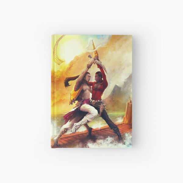 Steampunk Pirate Lovers Hardcover Journal