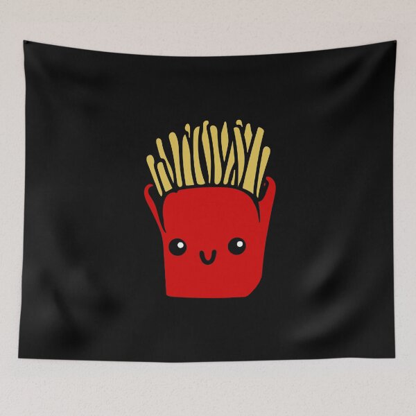 Item preview, French Fries Funny Cute Hipster Style Potato Humorous Foodie designed and sold by farhanhafeez.