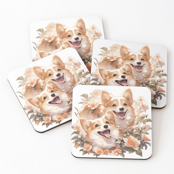 Item preview, Corgi friends designed and sold by CrittersHub.