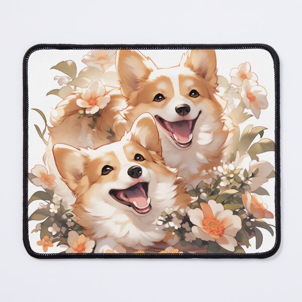 Item preview, Corgi friends designed and sold by CrittersHub.