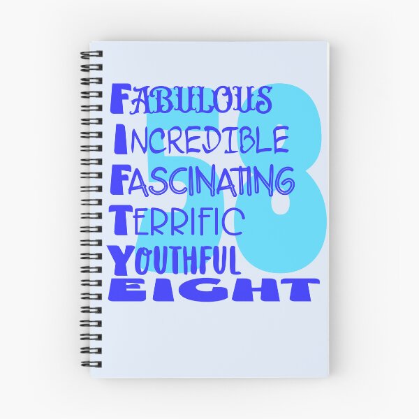 Item preview, 58 and fabulous designed and sold by giftfromheart.