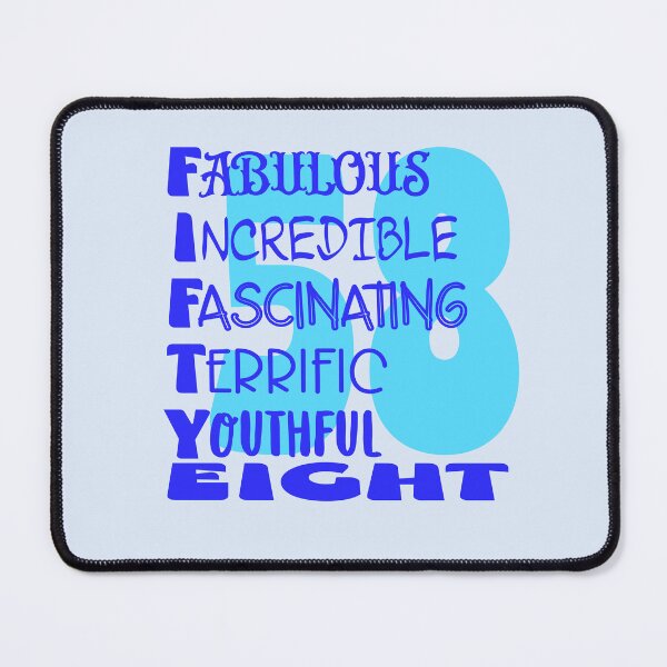 Item preview, 58 and fabulous designed and sold by giftfromheart.