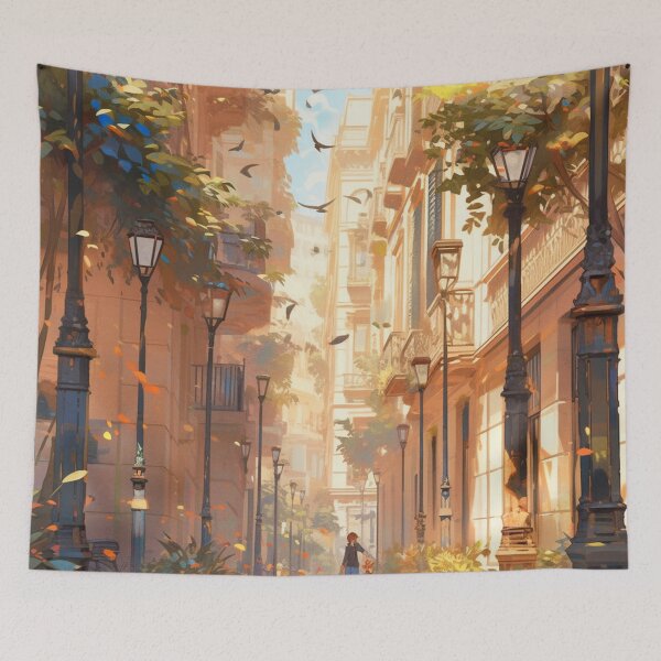 Item preview, Walking down an alley in Florence designed and sold by RedCosmos-.