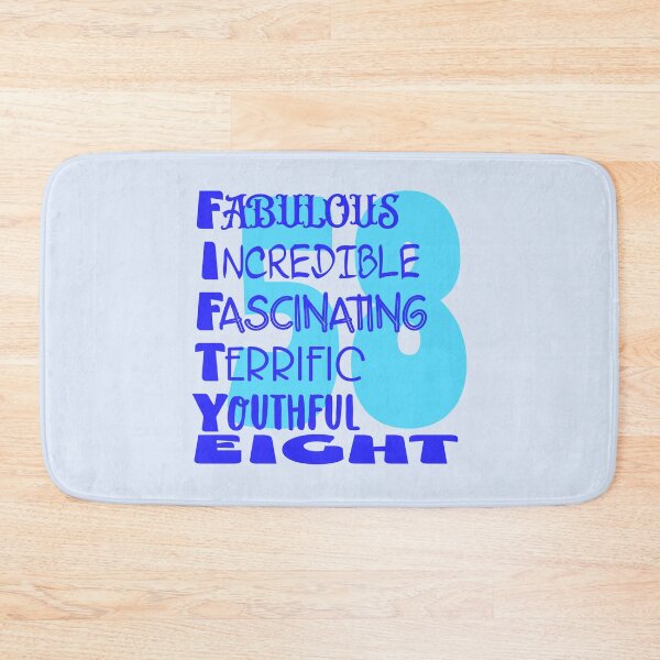 Item preview, 58 and fabulous designed and sold by giftfromheart.