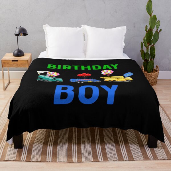 Item preview, Trucks Toddler Birthday Party Birthday Boy Mix Trucks designed and sold by farhanhafeez.