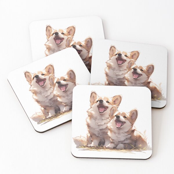 Item preview, Corgi friends designed and sold by CrittersHub.