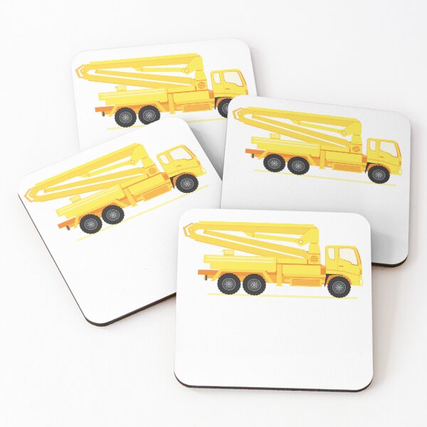 Item preview, Crane Truck Yellow Crane Driver Toddler Boy Girl Kids designed and sold by farhanhafeez.