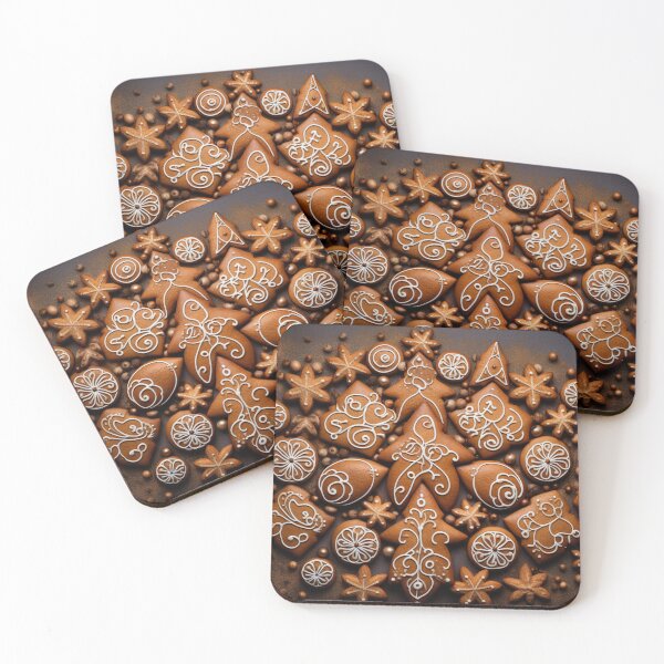 Item preview, Christmas gingerbread cookies designed and sold by isBotStore.