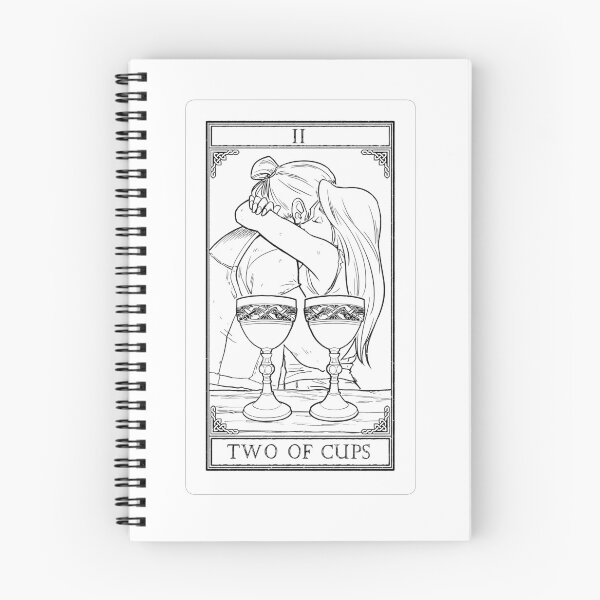 Artikelvorschau, Carrows Tarot – Zwei Tassen entworfen und verkauft von CarrowBrown.