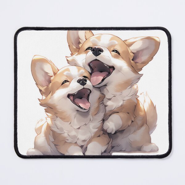 Item preview, Corgi friends designed and sold by CrittersHub.