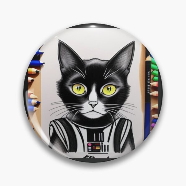 Item preview, Cat in storm trooper outfit designed and sold by cesavision.
