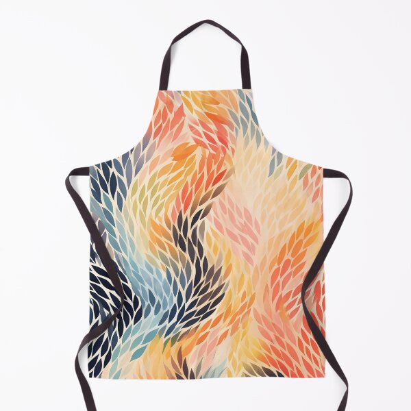 Item preview, Artistic hand painted abstract stripes and dots 09 designed and sold by UnaWu533.