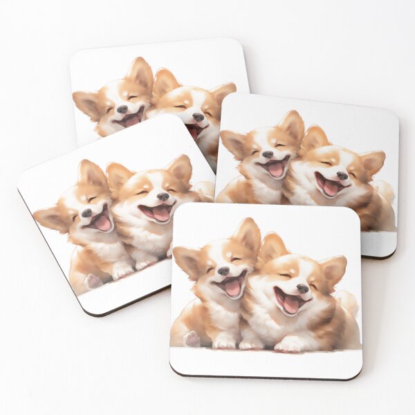 Item preview, Corgi friends designed and sold by CrittersHub.