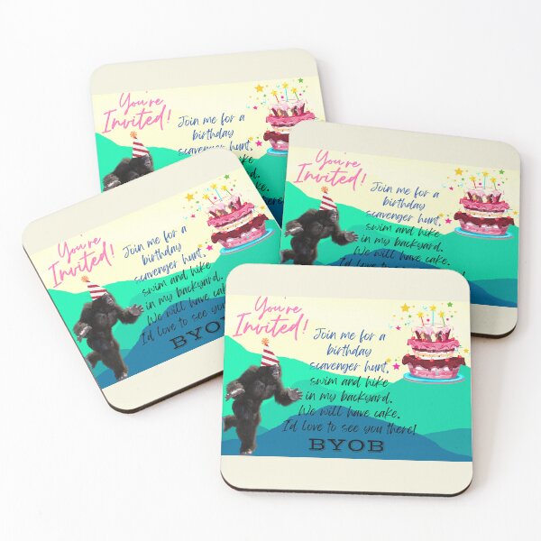 Item preview, Bigfoot's Birthday Bash designed and sold by Project Remission, LLC.