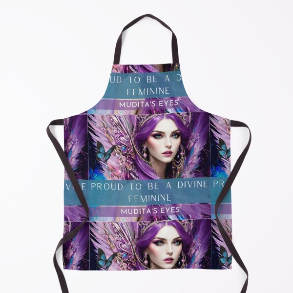 Item preview, Mystic "Proud to be a divine feminine" Colorful Goddess Divine Feminine Sticker designed and sold by MuditasEyes.