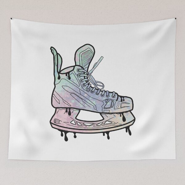 Item preview, Graffiti Style Ice Hockey Skate designed and sold by HockeyGhost.