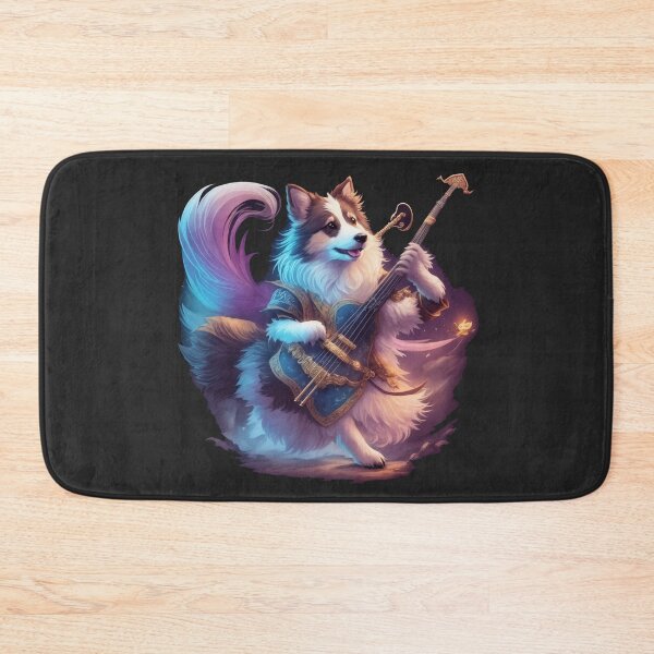 Item preview,  Melodic master Shetland Bard, Fantasy cartoon dog designed and sold by DBPauwels.
