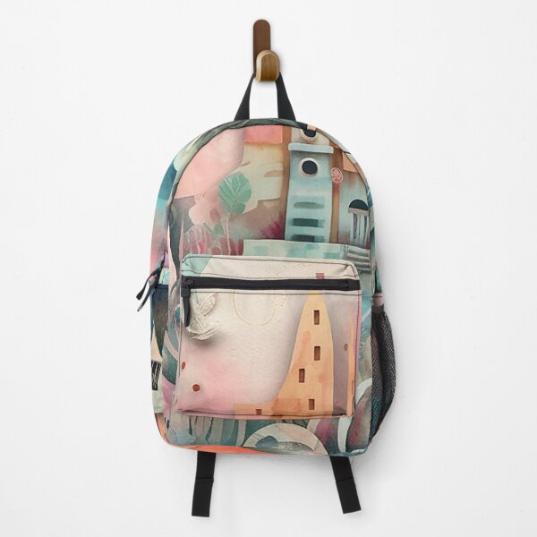 Item preview, Collage of a Whimsical village designed and sold by StrawberryStudio.