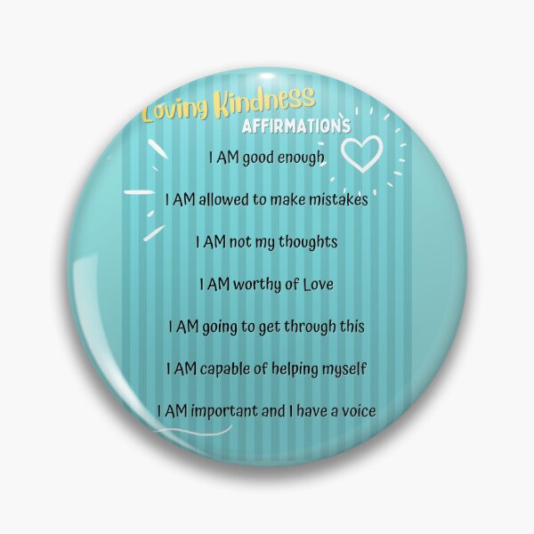 Item preview, Loving Kindness Affirmations designed and sold by DianaTheo.