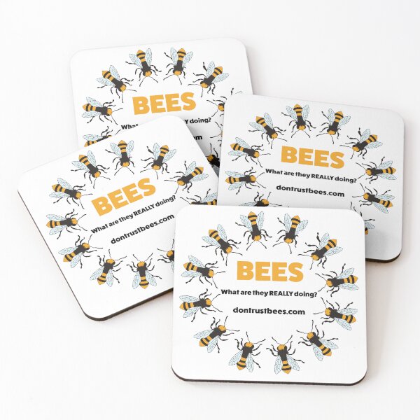 Item preview, Bees - Conspiracy Theory designed and sold by Totalthrive.