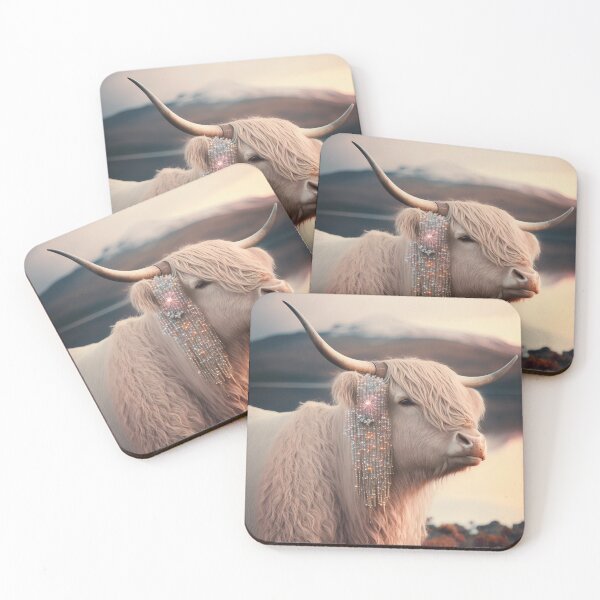 Item preview, highland cow 12 (portrait) designed and sold by alxndraai.