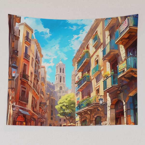 Item preview, An European street designed and sold by RedCosmos-.