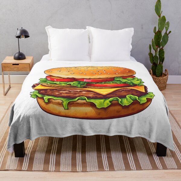 Item preview, Mouthwatering Hamburger - Tasty Delight designed and sold by UrsaStick.
