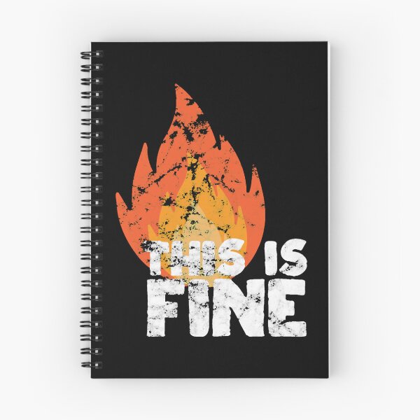 Item preview, This is fine fire meme  designed and sold by naranjo-eilene.