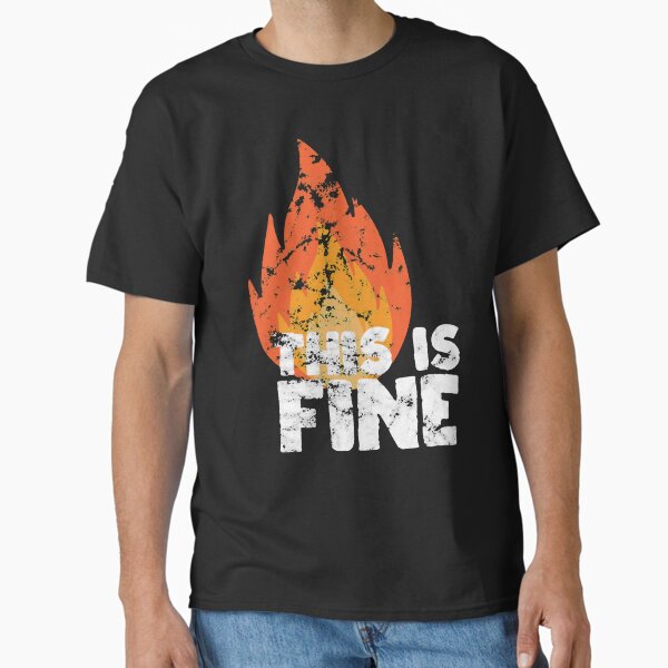 Item preview, This is fine fire meme designed and sold by naranjo-eilene.