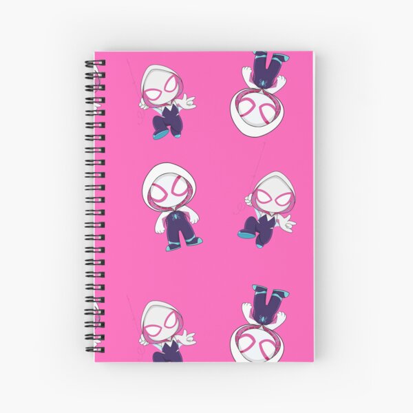 Gwen little spider ghost, baby spidey girl, grl pwr, cartoon ghost spider  Spiral Notebook for Sale by DariaMiller