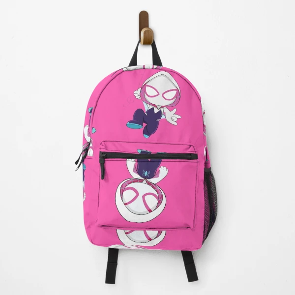 ghost spider mini backpack Marvel Spidey and His Amazing Friends Ghost-Spider | 10" PU Leather Backpack Purse for Kids & Adults dyed fibre has incredibly rich colour that holds its vibrancy over time Men's and Women's Marvel Ghost-Spider