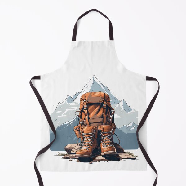 Item preview, Adventure Awaits - Mountain Hiking Boots designed and sold by UrsaStick.