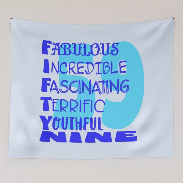 Item preview, 59 and fabulous designed and sold by giftfromheart.