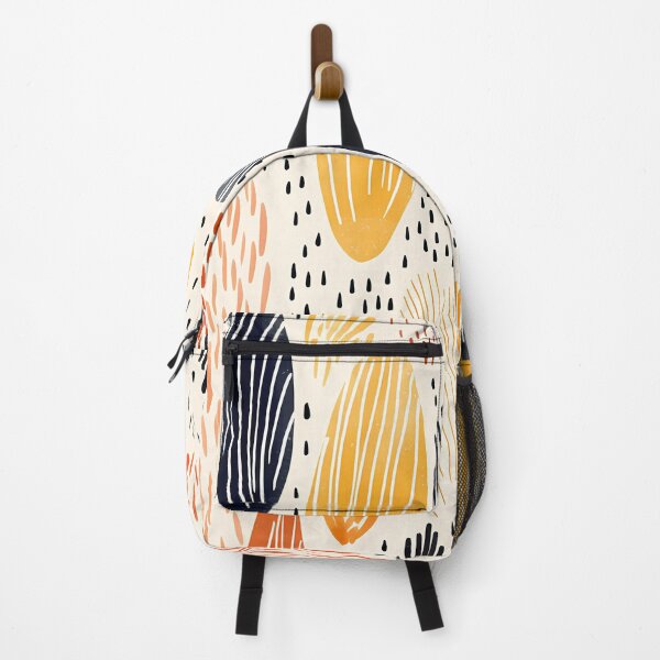Item preview, Artistic hand painted abstract stripes and dots 11 designed and sold by UnaWu533.