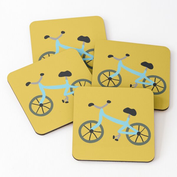 Item preview, Cut Funny Blue Cartoon Mountain Bike for All Your Summer Adventures designed and sold by LeakAPeak.