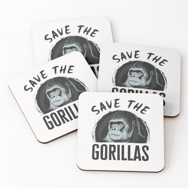 Item preview, Save the Gorillas Gorilla Lover designed and sold by jaygo.