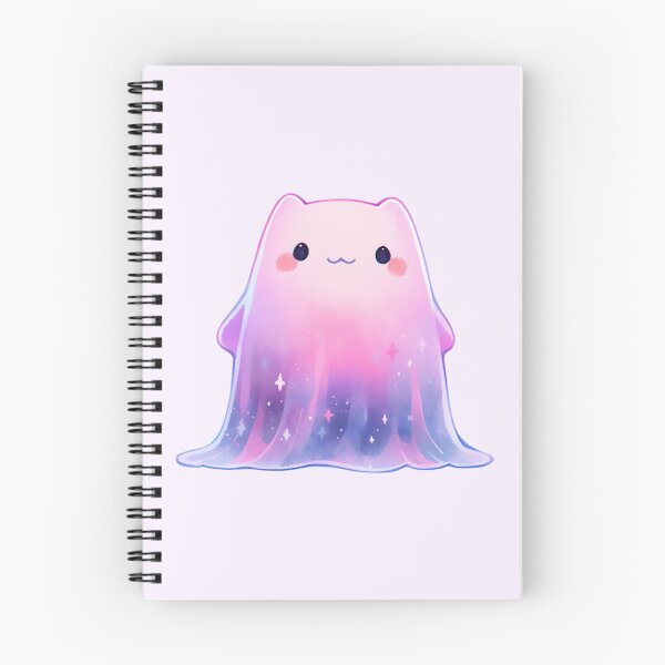 Item preview, Lindo gatito fantasma pastel Kawaii designed and sold by PastelMagic.