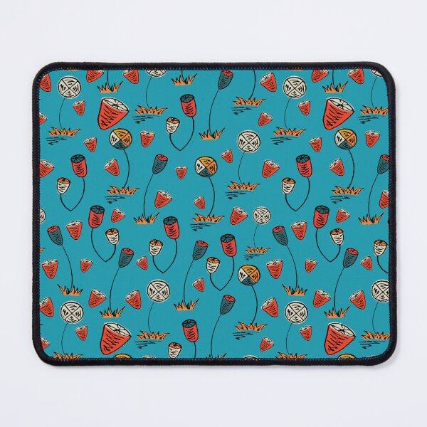Item preview, Floral Fusion in Retro Abstract Blooms designed and sold by LeakAPeak.
