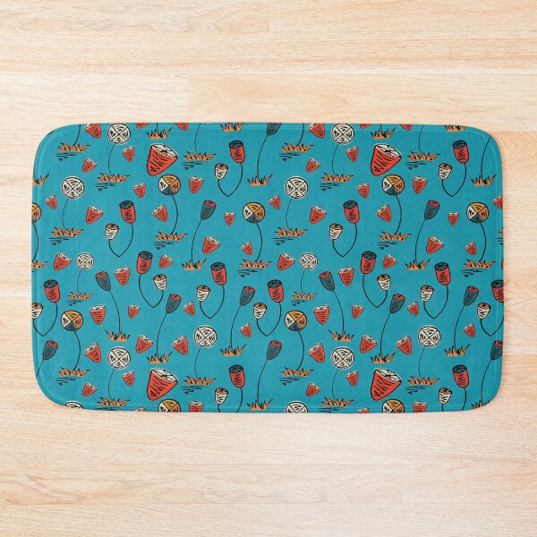 Item preview, Floral Fusion in Retro Abstract Blooms designed and sold by LeakAPeak.