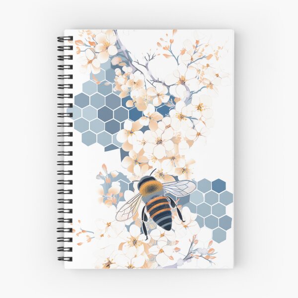 Item preview, Buzzing Geometry: Bee & Honeycomb Digital Illustration – Modern Nature-Inspired Artwork designed and sold by alxndraai.