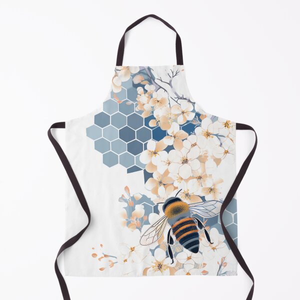 Item preview, Buzzing Geometry: Bee & Honeycomb Digital Illustration – Modern Nature-Inspired Artwork designed and sold by alxndraai.