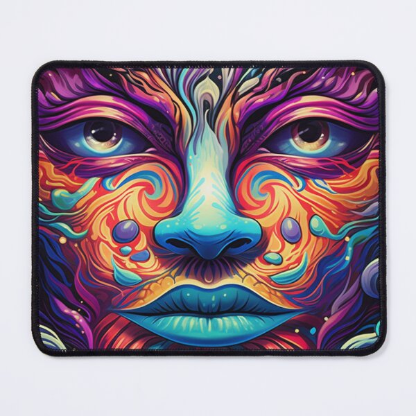 Item preview, Colorful Psychedelic Art designed and sold by WeirdStation.