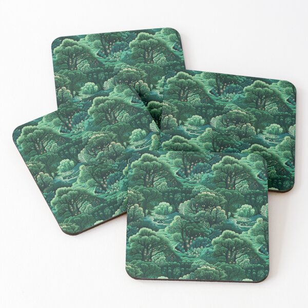Item preview, Enchanting Emerald Canopy designed and sold by VeloVibrance.