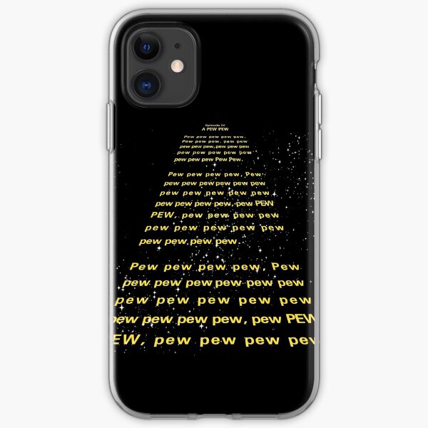 PEW PEW PEW iPhone Soft Case