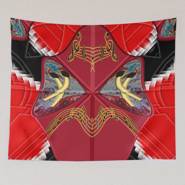 Item preview, GREAT TRINIDAD AND TOBAGO FLAG CARNIVAL SOUVENIR - STEEL PAN FLAG MUSIC INSTRUMENT NOTES FANTASY - GREAT GIFT FOR CALYPSO LOVER designed and sold by Ralek.
